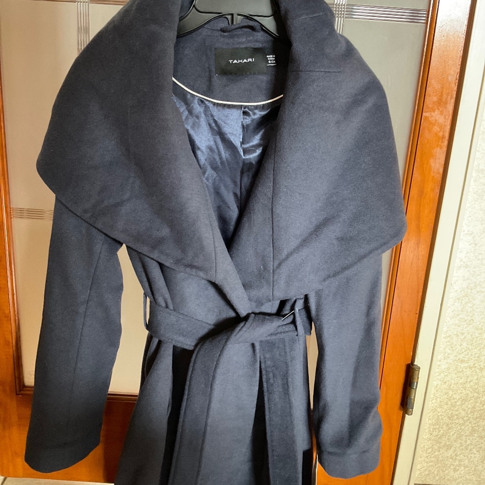 Tahary wool wrap new coat